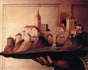 Cividât intune piture di Pelegrin di Sant Denêl, 1525-1527 (detai).